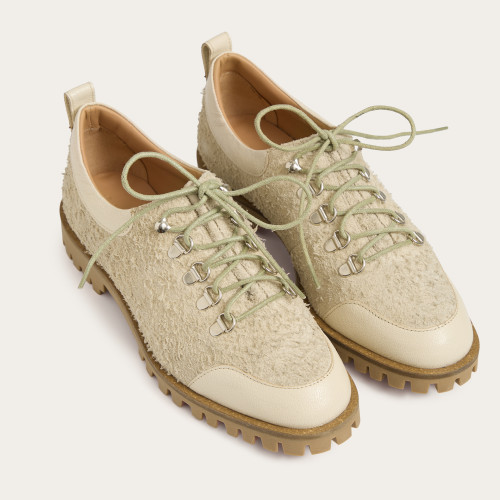 Dolomiti półbuty, jasny welur | Balagan Studio