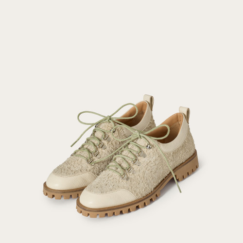 Dolomiti półbuty, jasny welur | Balagan Studio