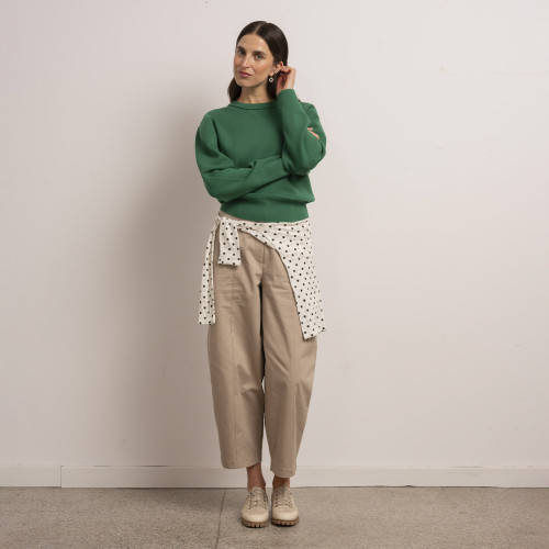 Dolomiti półbuty, jasny welur | Balagan Studio