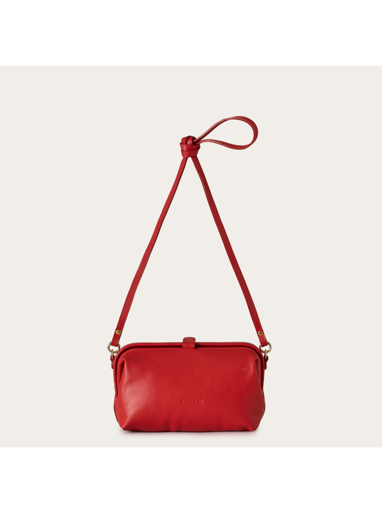 Rofe torebka M, makowa czerwień | Balagan Studio