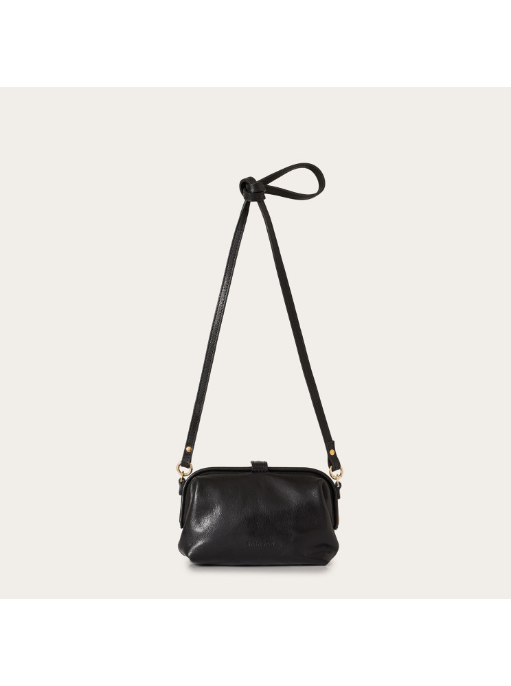 Rofe torebka S, czarny błysk | Balagan Studio