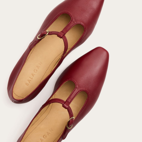 Brigitte Ballerina, claret | Balagan Studio
