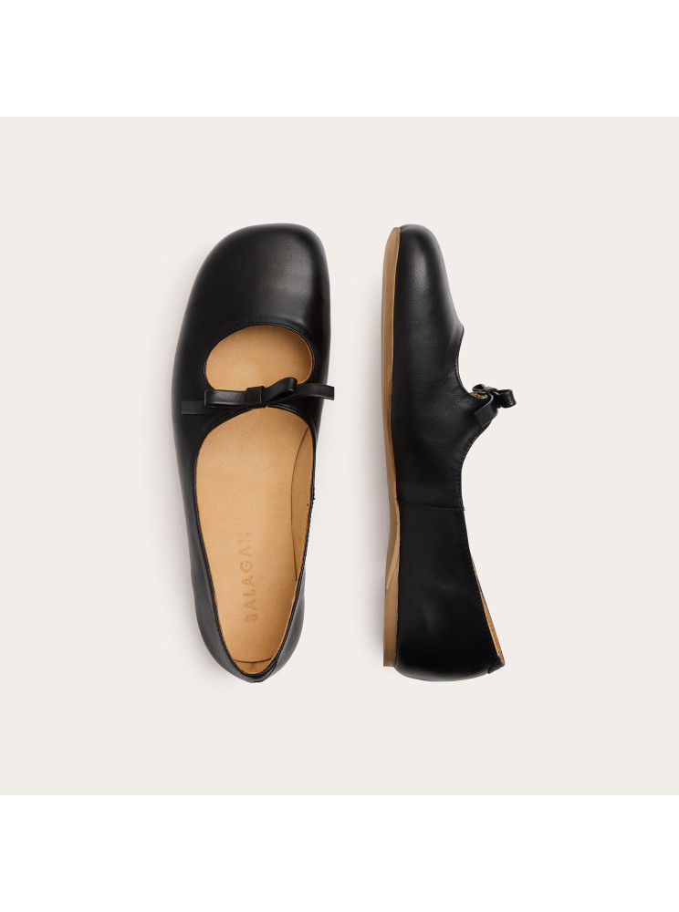 Amalia baleriny, czarny | Balagan Studio