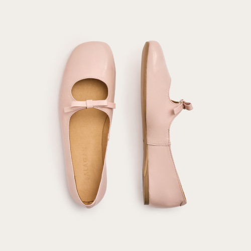 Amalia baleriny, pudrowy róż połysk | Balagan Studio