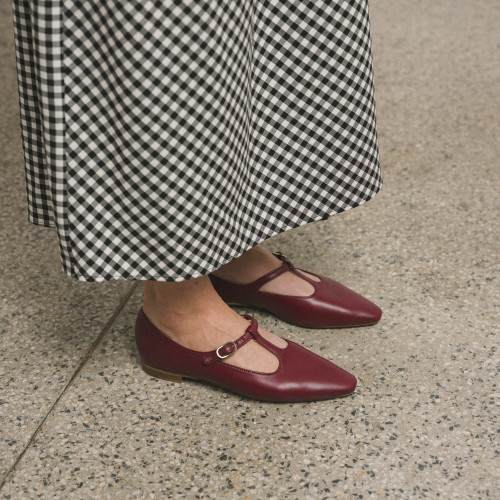 Brigitte Ballerina, claret | Balagan Studio
