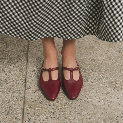 Brigitte Ballerina, claret | Balagan Studio