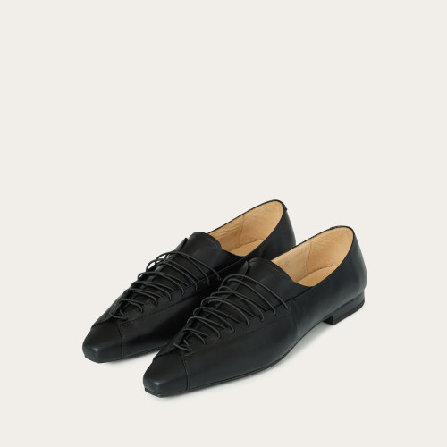 Isadora Flats, black | Balagan Studio