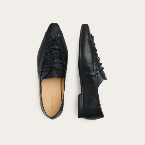 Isadora Flats, black | Balagan Studio