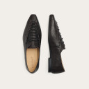 Isadora Flats, brown python pattern