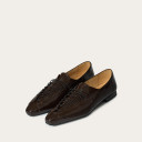 Isadora Flats, glossy brown