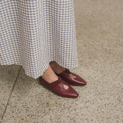 Sylvie Ballerina, claret| Balagan Studio