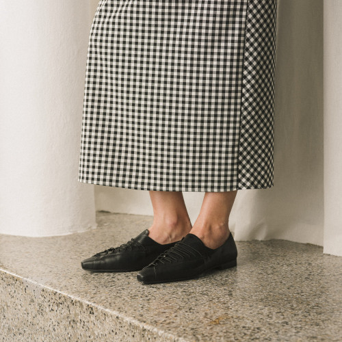 Isadora Flats, black | Balagan Studio