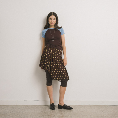 Isadora Flats, brown python pattern | Balagan Studio