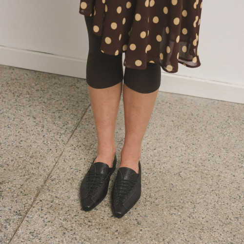 Isadora baleriny, brązowy wzór pytona | Balagan Studio