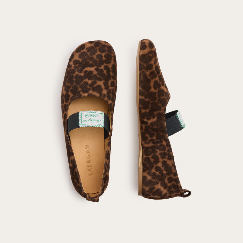 Nina baleriny, cętki welur | Balagan Studio