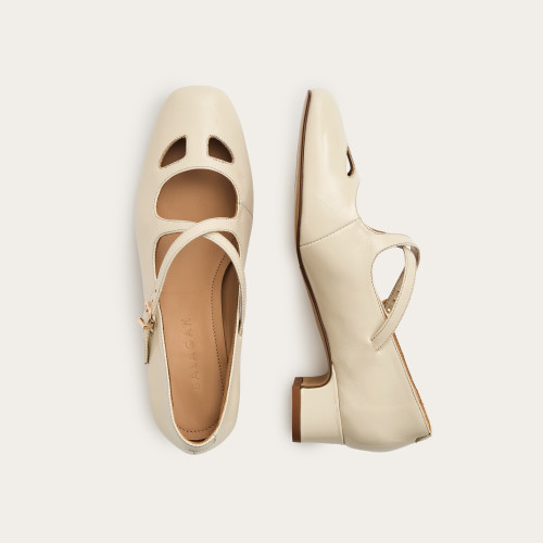 Ginger Heels, cream gloss | Balagan Studio