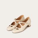 Ginger Heels, cream gloss