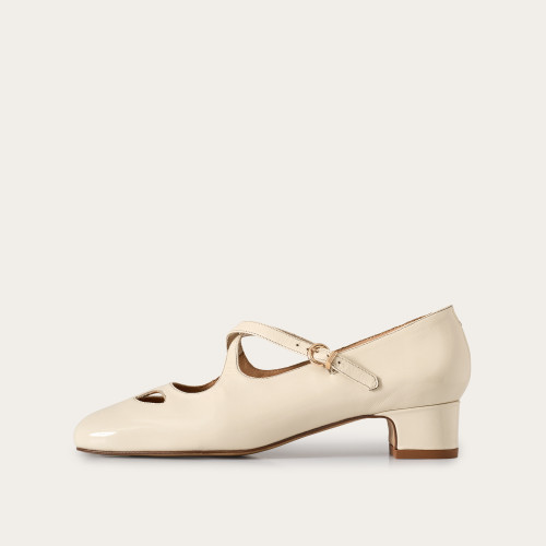 Ginger Heels, cream gloss | Balagan Studio