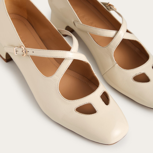 Ginger Heels, cream gloss | Balagan Studio