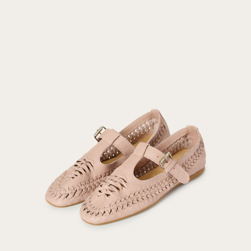 Achla Flats, powder pink| Balagan Studio
