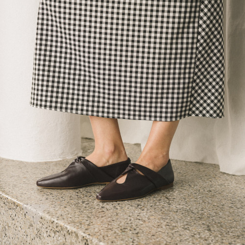 Sylvie baleriny, ciemny brąz | Balagan Studio