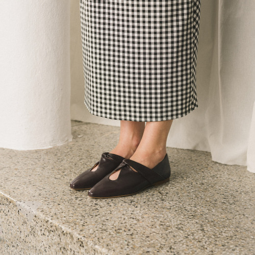 Sylvie Ballerina, deep brown | Balagan Studio