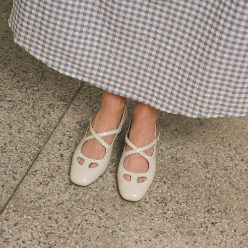 Ginger Heels, cream gloss | Balagan Studio