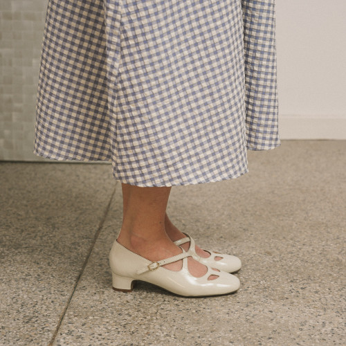 Ginger Heels, cream gloss | Balagan Studio