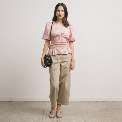 Achla Flats, powder pink| Balagan Studio