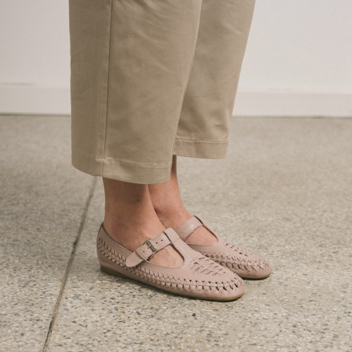 Achla Flats, powder pink| Balagan Studio