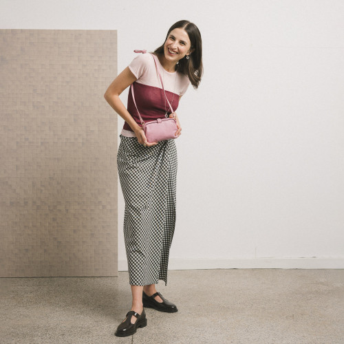 Kaia Flats, glossy brown | Balagan Studio