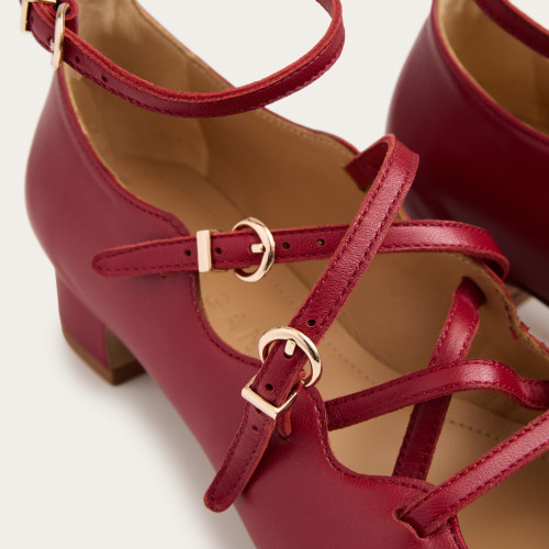 Alis Heels, claret | Balagan Studio