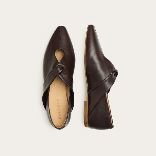 Sylvie Ballerina, deep brown | Balagan Studio