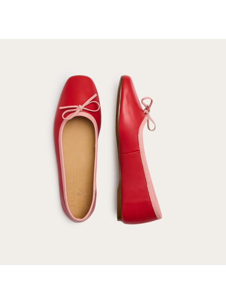 Marie baleriny, czerwony Balagan ♡ She is Sunday | Balagan Studio