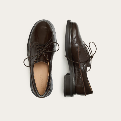 Deck Flats, glossy brown | Balagan Studio