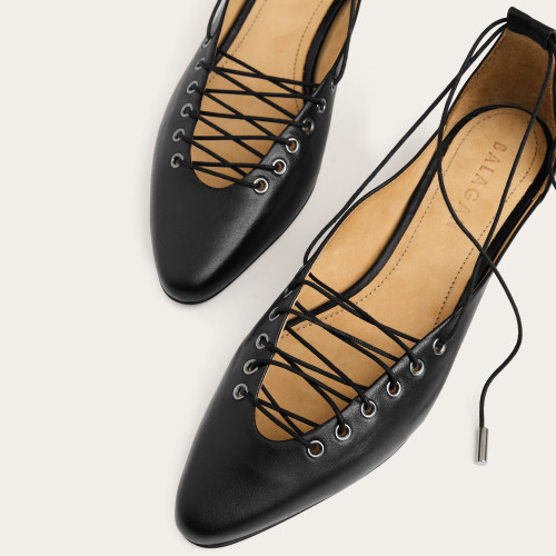 Linda Kitten Heel, black | Balagan Studio