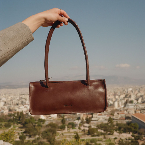 Baguette Bag M, deep brown | Balagan Studio