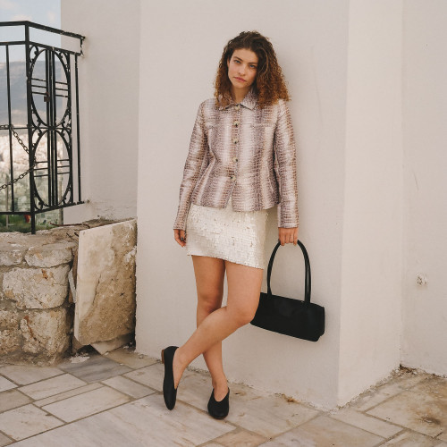 Baguette torebka M, czarny | Balagan Studio