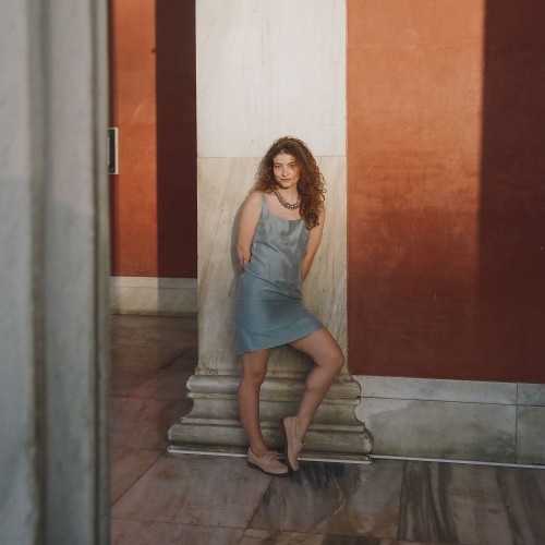 Tefer półbuty, pudrowy róż nubuk | Balagan Studio