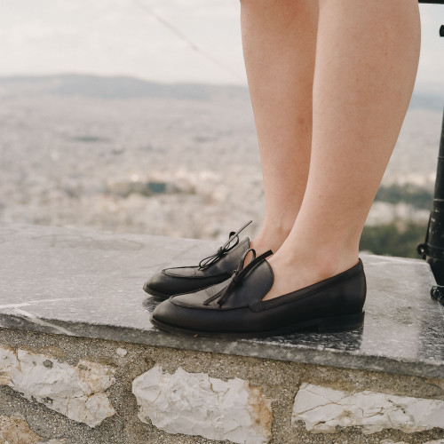 Raphael Flats, black rustic| Balagan Studio