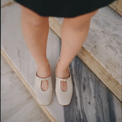Circa Heels, cream | Balagan Studio