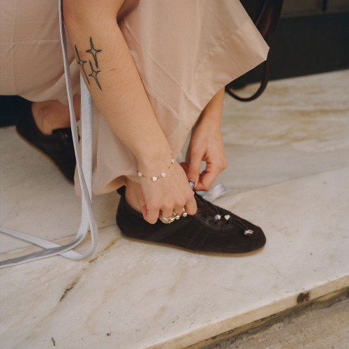 Gent Sneakers, dark chocolate velvet | Balagan Studio