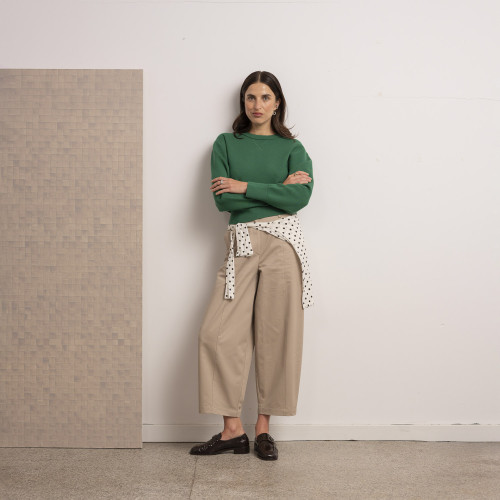 Billie Flats, glossy brown | Balagan Studio