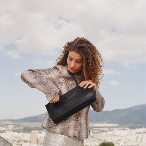Baguette Bag M, black | Balagan Studio