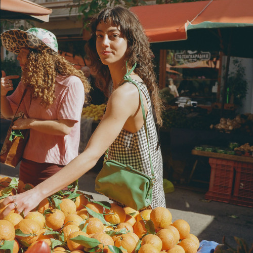 Rofe Bag M, green | Balagan Studio