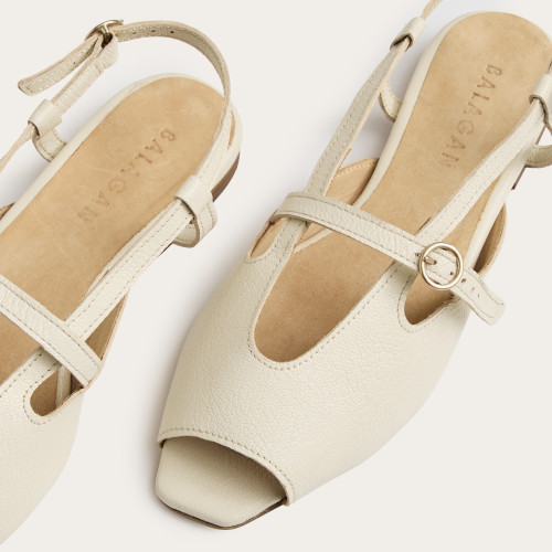 Athena Sandals, cream | Balagan Studio