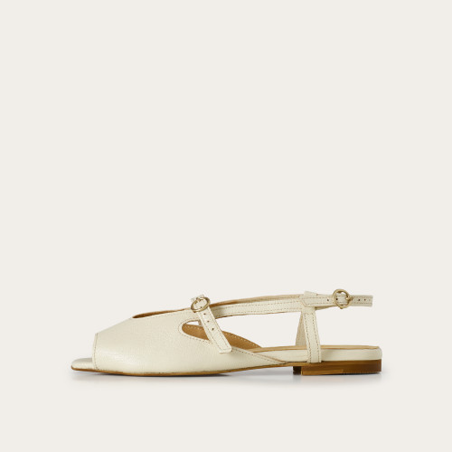 Athena sandały, kremowy | Balagan Studio