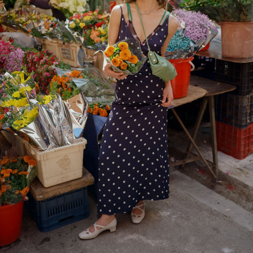Ginger czółenka, kremowy połysk | Balagan Studio