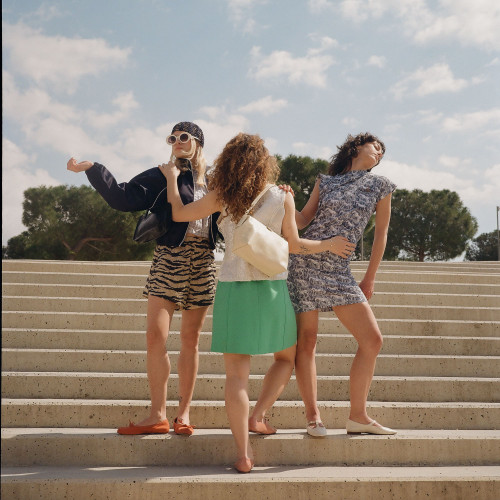 Prima baleriny, brzoskwiniowy nubuk | Balagan Studio