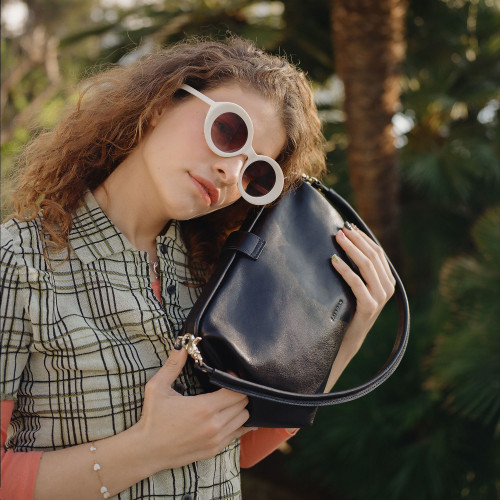 Rofe Bag L, glossy black | Balagan Studio